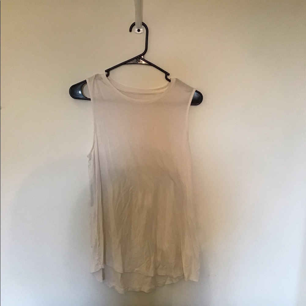 White tank top